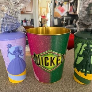 Wicked Party Cup Set - Green, Purple, Gold